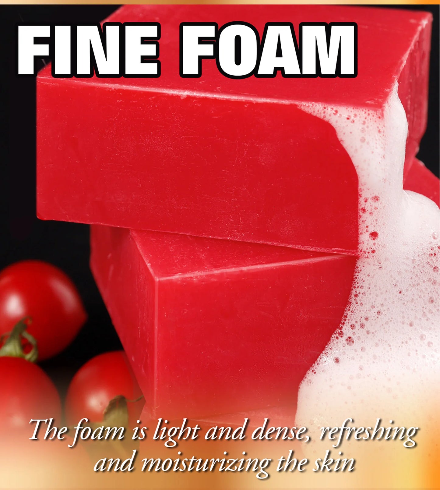 Tomato Fruit Scented Natural Bar Soap