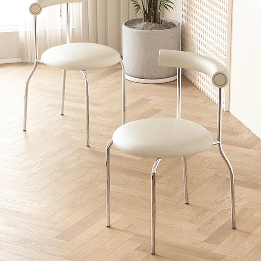 Cream Style Light Luxury Dining Chair