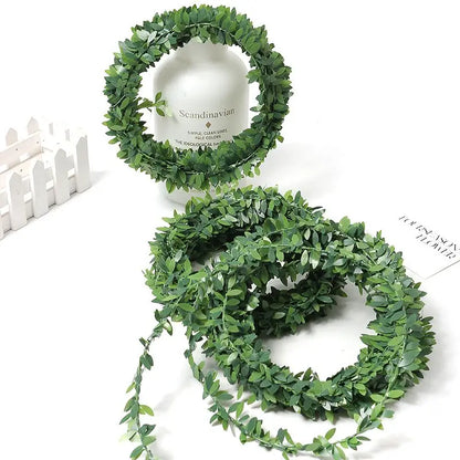 Artificial Ivy Fake Leaf Wreath 7.5Meter Plant