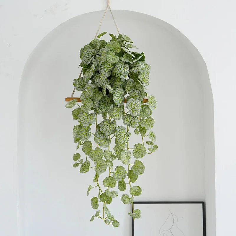 40-70cm Fake Hanging Plants Artificial Begonia Plant