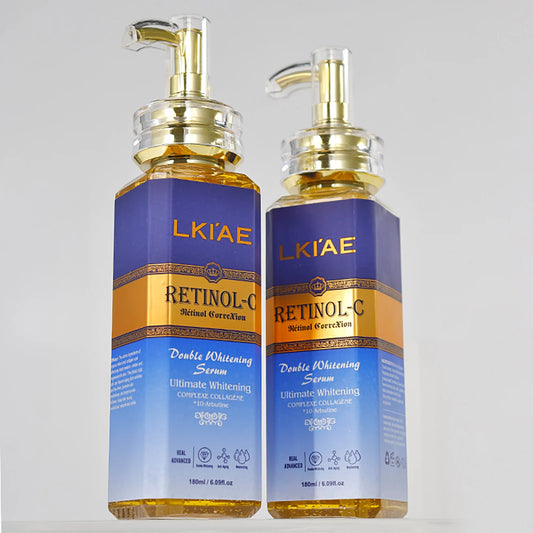24K Gold Foil Liquid Lightening Moisturizing Skin Body Serum