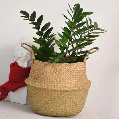 Organizer Folding Rattan Seagrass