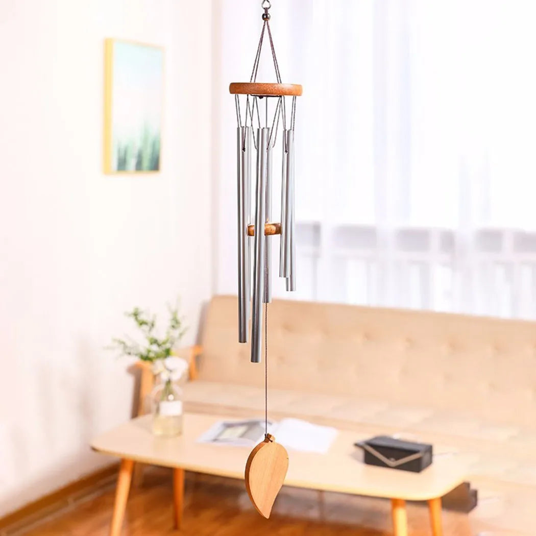Good Luck Wind Chimes, 6 Tubes Bell Pendant