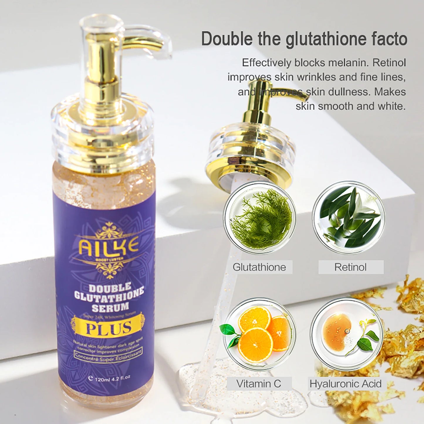 Advanced Lightening Lotion, Glutathione PLUS Skin Care Set