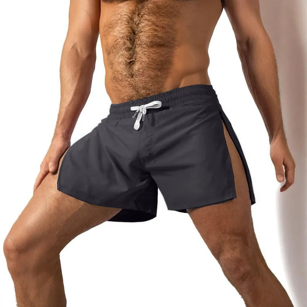 Men's Quick Dry Sports Shorts with Zipper