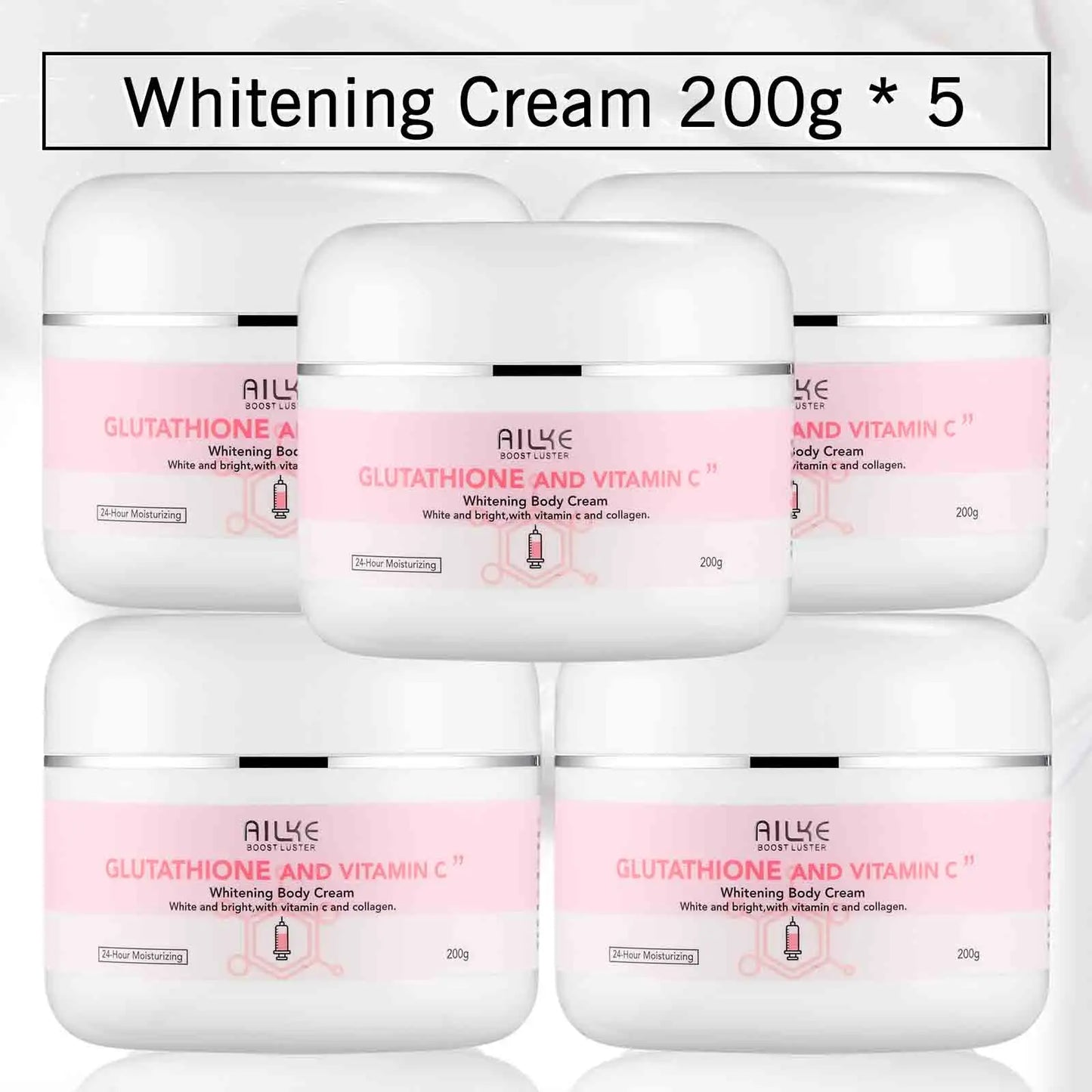 Glutathione & Vitamin C Skin Care Set, Moisturizing Tone