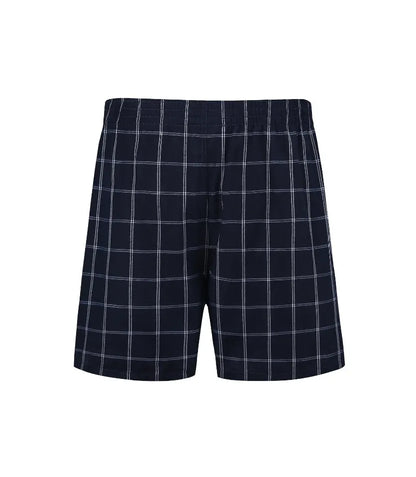 6Pcs Woven Boxer Shorts with Elastic Waistband