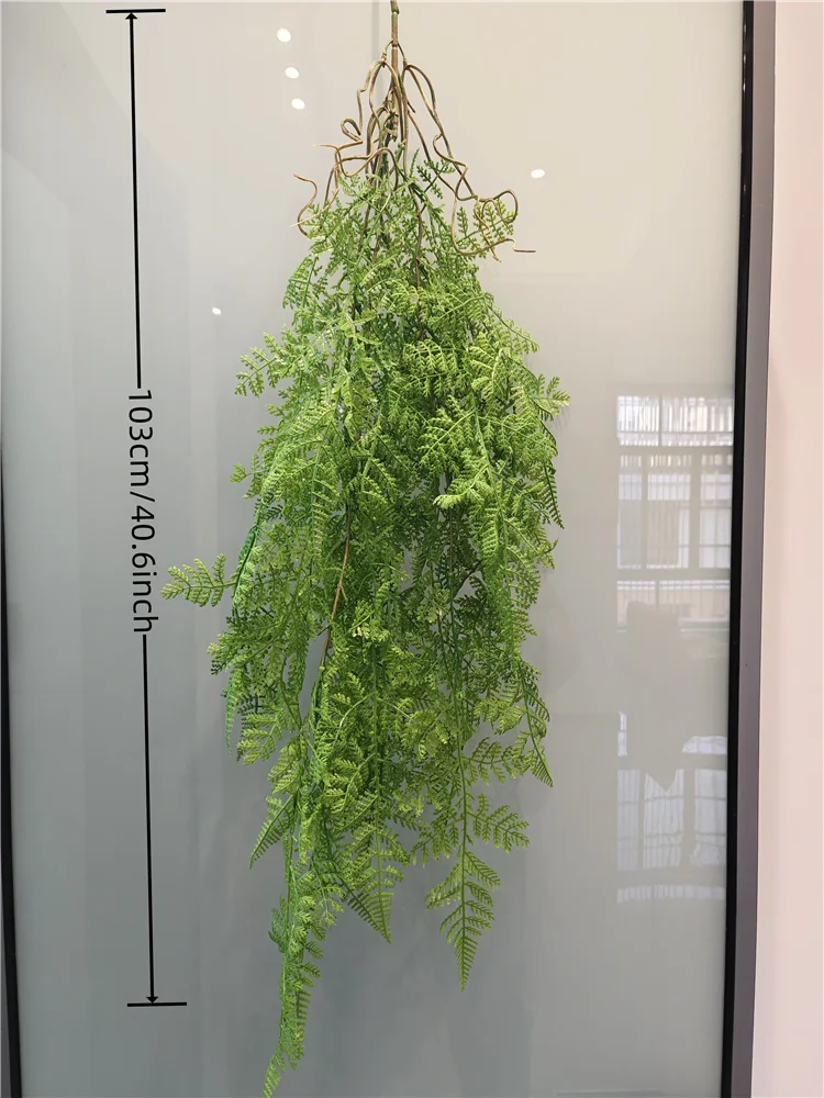 Artificial Hanging Green Plant Rattan Green Grass Plants