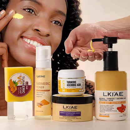 Organic Turmeric Skin Care Set