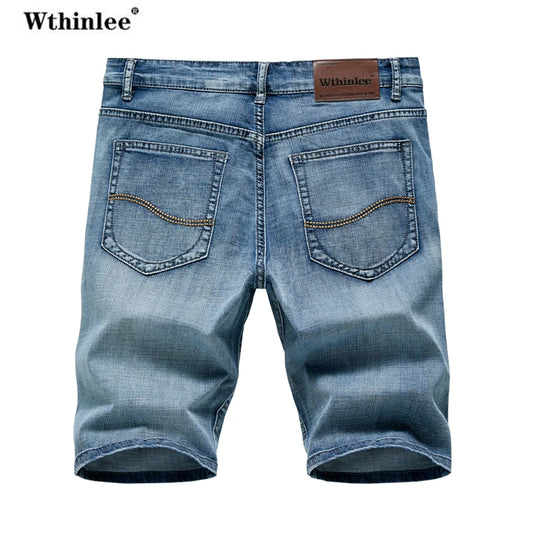 Men's Slim Fit Denim Shorts