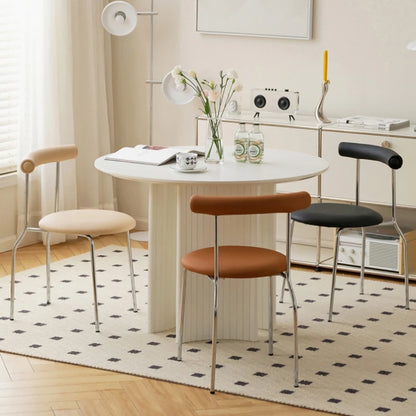 Cream Style Light Luxury Dining Chair
