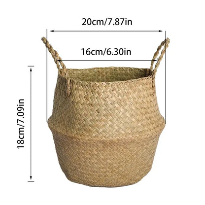 Organizer Folding Rattan Seagrass