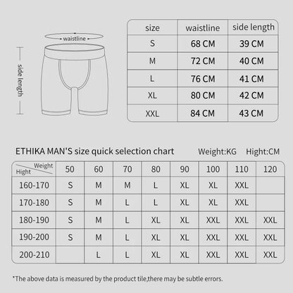 6Pcs Fashion Print Boxer Shorts for Men