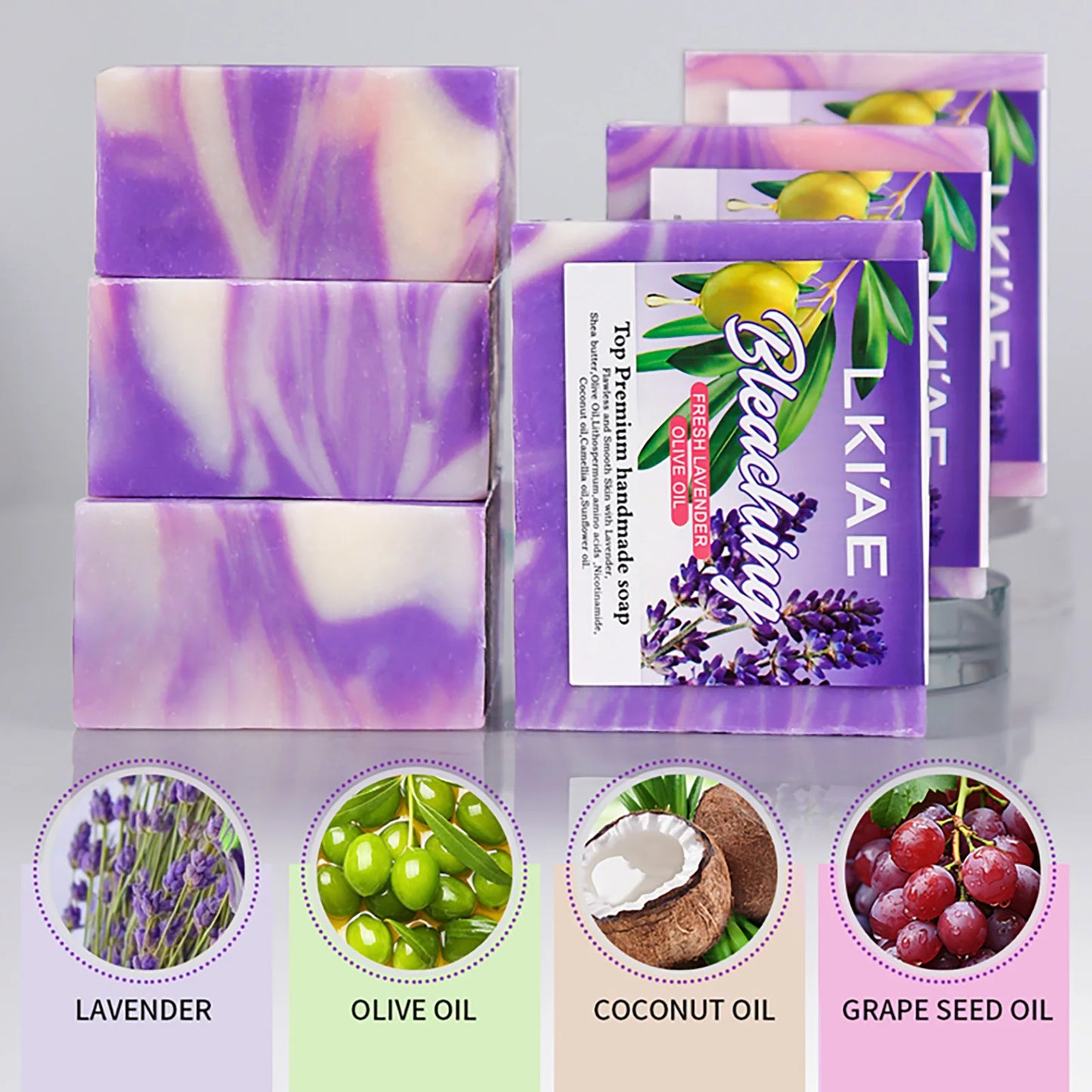 Face Whitening Handmade Lavender Soap