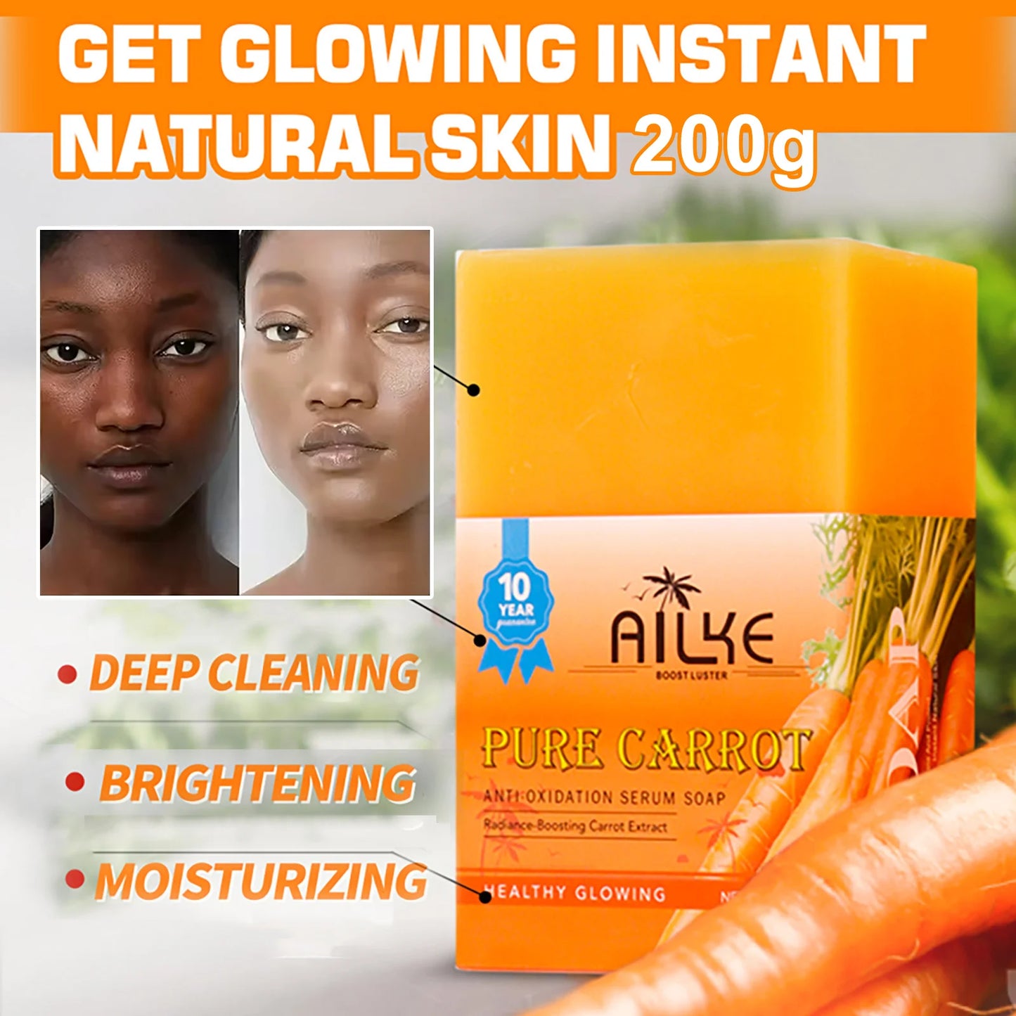 Whitening, Anti Blemish, Anti-Oxidation Natural Soap