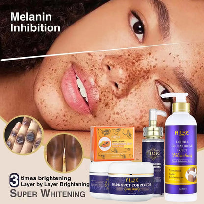 Double Glutathione Whitening Range, Gentle Bleaching, Uneven Skin Tone