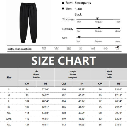Fleece Drawstring Casual Sweatpants