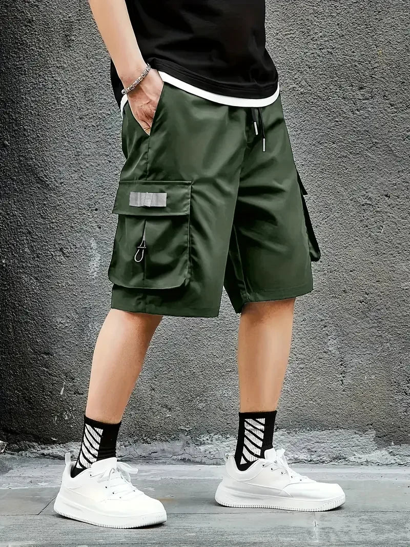 Men's Cargo Shorts with Large Pockets