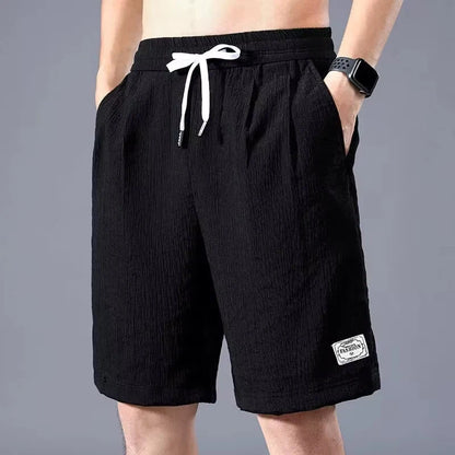 Men's Ice Silk Loose Sports Shorts