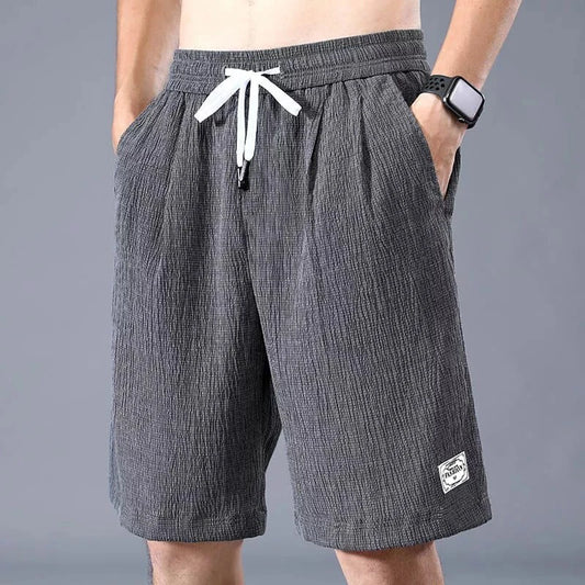 Men's Ice Silk Loose Sports Shorts