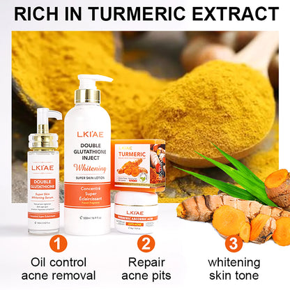 Turmeric Glow Combo Double-Glutathione Skin Care Set