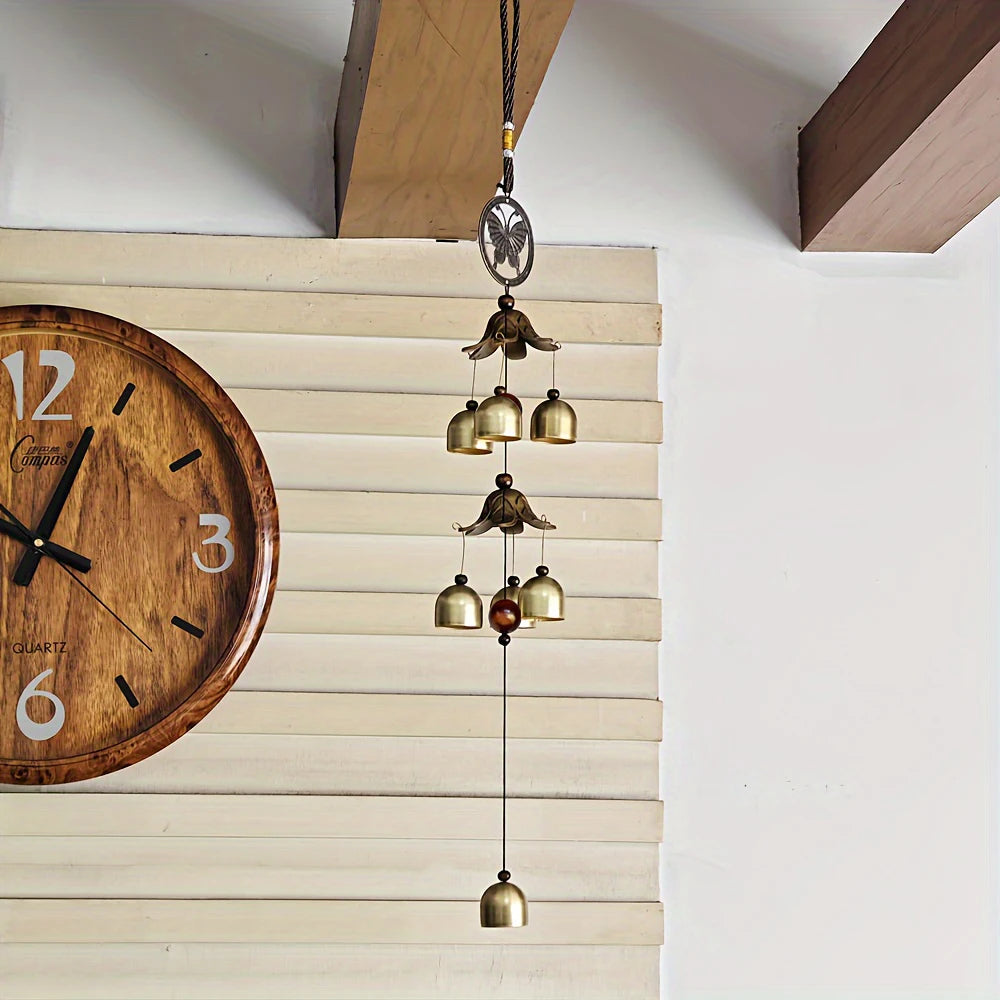 Double Metal Bell Pendant Wind Chime
