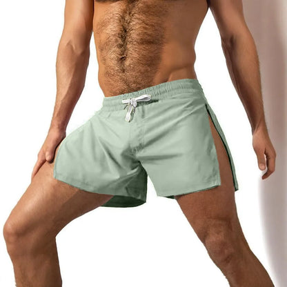Men's Quick Dry Sports Shorts with Zipper