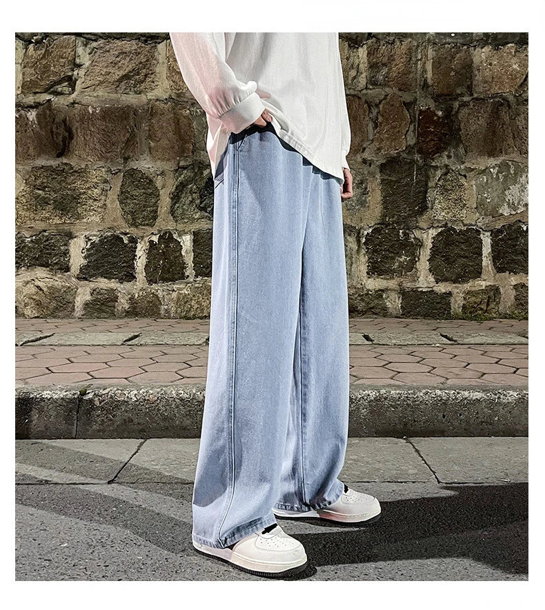 Hip-Hop Baggy Wide Leg Street Jeans