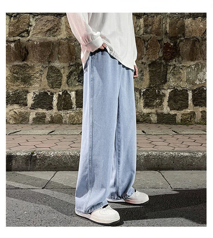 Hip-Hop Baggy Wide Leg Street Jeans