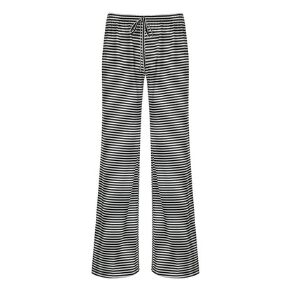 Women's Casual Striped Knit Pants