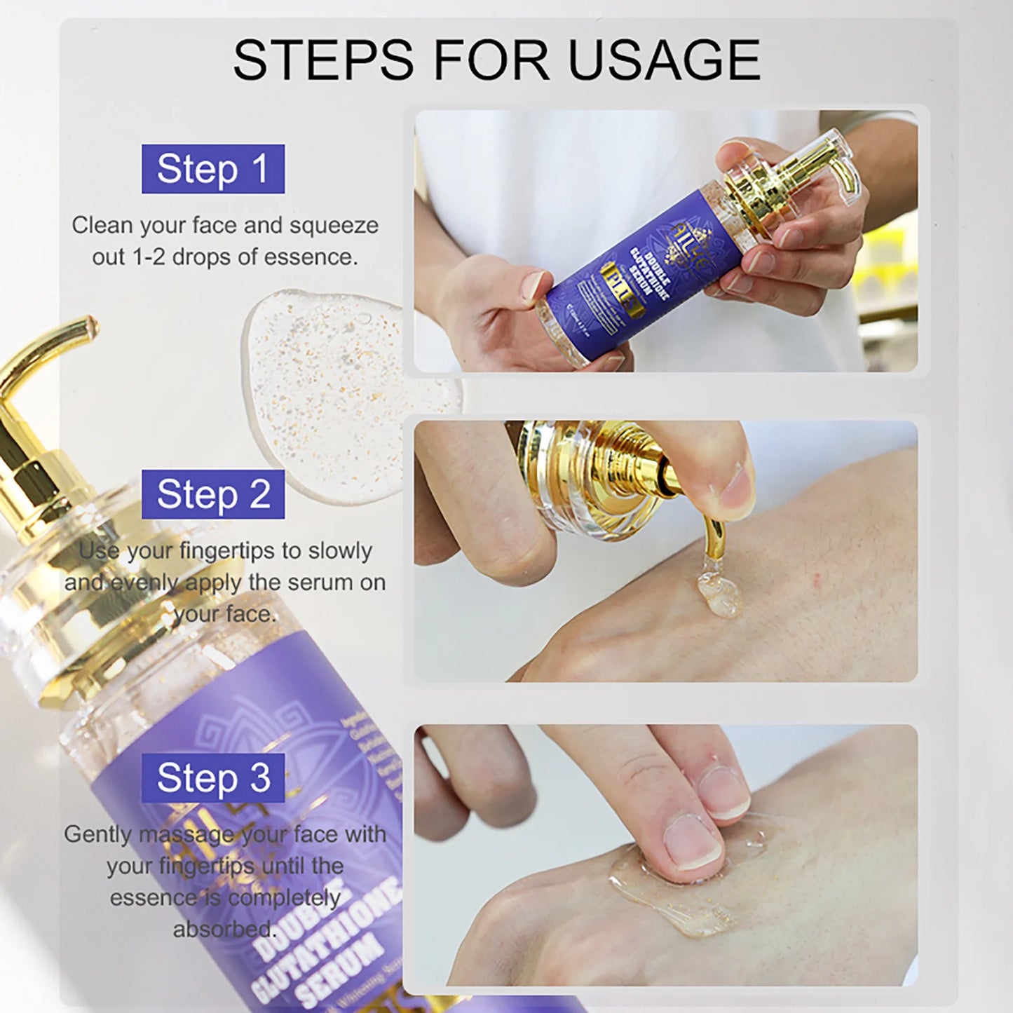 Serum with Glutathione for Stubborn Dark Spots