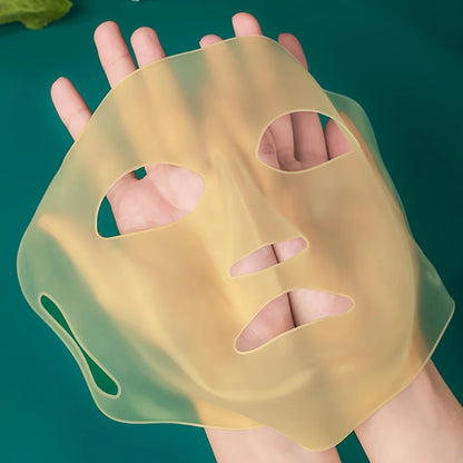 1pcs Silicone Facial Mask Moisturizing Mask Cover