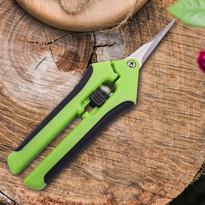 Garden Pruning Shears Stainless Steel Plants Fruit Grape Picking Scissors