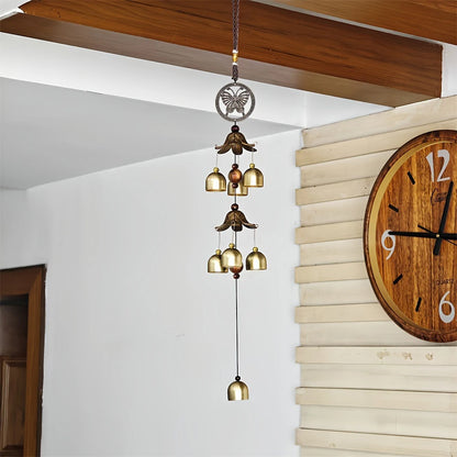 Double Metal Bell Pendant Wind Chime