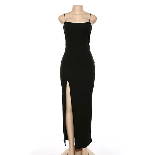 Lady Sexy Spaghetti Strap Sexy Bodycon Dress