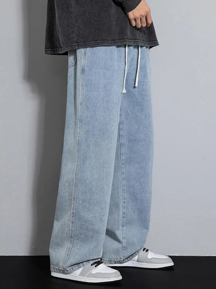 Loose Straight Wide Leg Streetwear Jeans