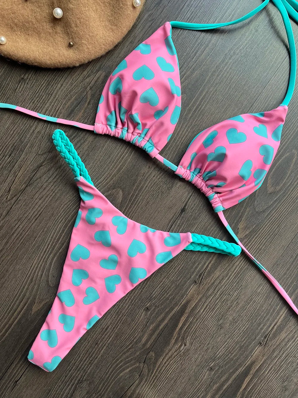 Bikini High Waist Swimsuit – Sexy Zebra Print Brazilian Bikini Set