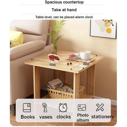 Double-Layer Night table Living Room Sofa