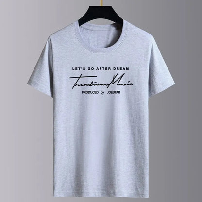 Crewneck Slim Fit Casual Summer T-shirt