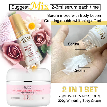 Glutathione and Vitamin C Moisturizing Body Cream