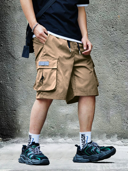 Men's Cargo Shorts with Large Pockets