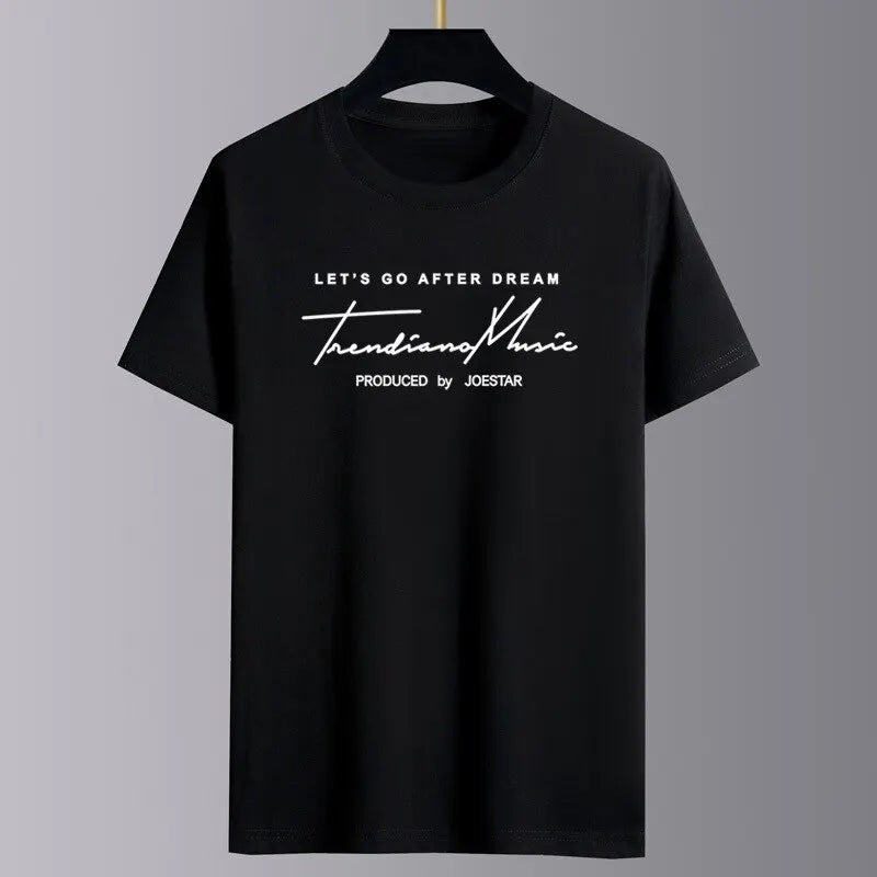 Crewneck Slim Fit Casual Summer T-shirt