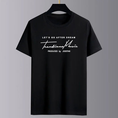 Crewneck Slim Fit Casual Summer T-shirt