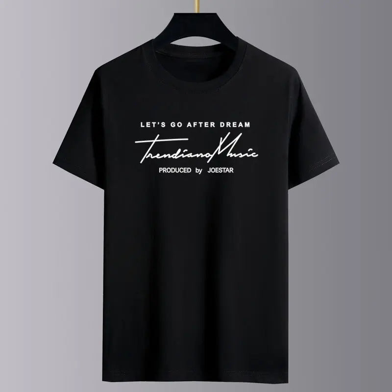 Crewneck Slim Fit Casual Summer T-shirt
