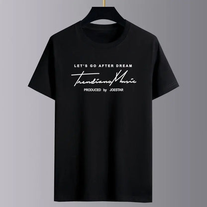 Crewneck Slim Fit Casual Summer T-shirt