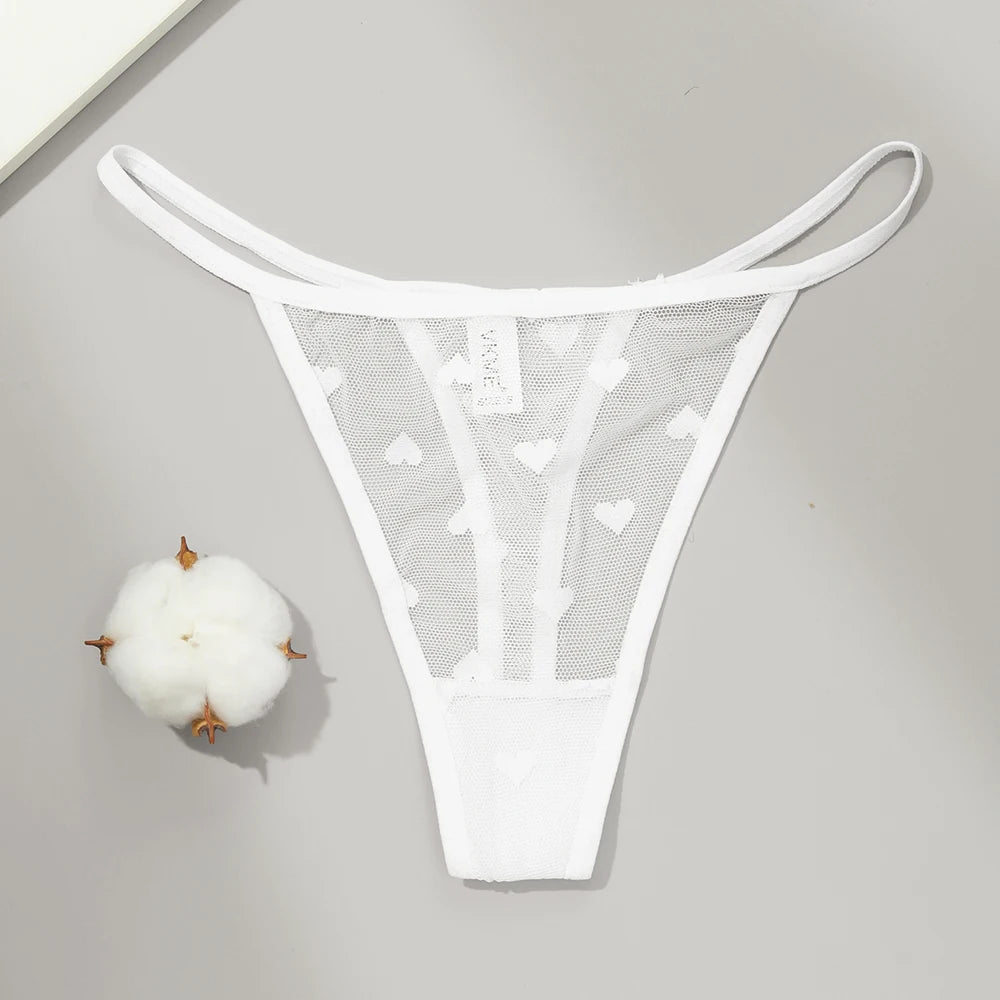 Lace Sheer G-String Thong Panties for Women