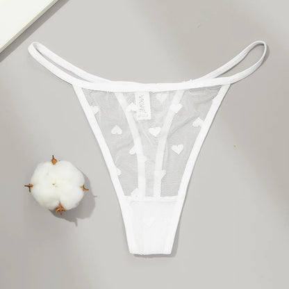 Lace Sheer G-String Thong Panties for Women
