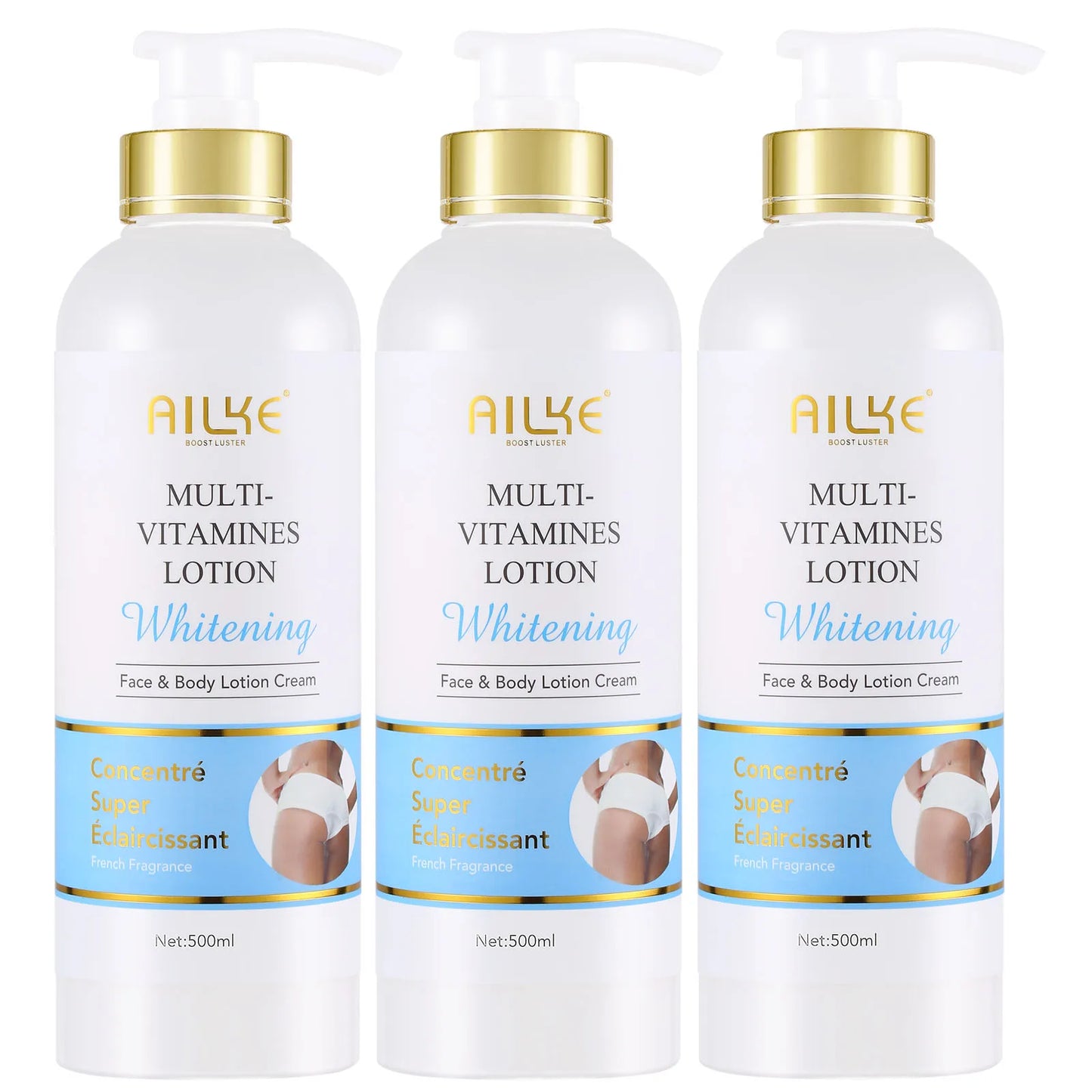 Multi Vitamin Whitening Body Lotion With Vitamins A,E,B3,B5