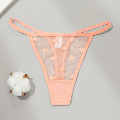 Lace Sheer G-String Thong Panties for Women