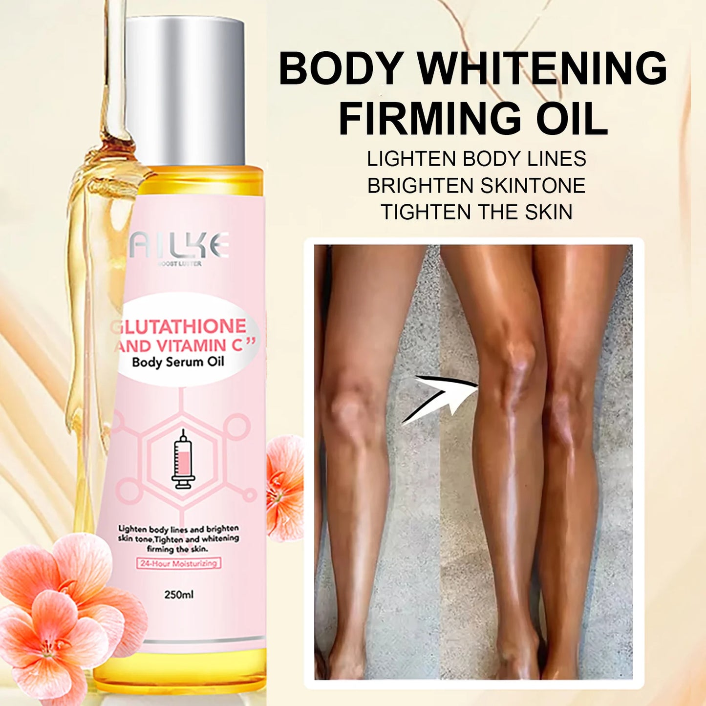 Glutathione & Vitamin C Skin Care Set, Moisturizing Tone
